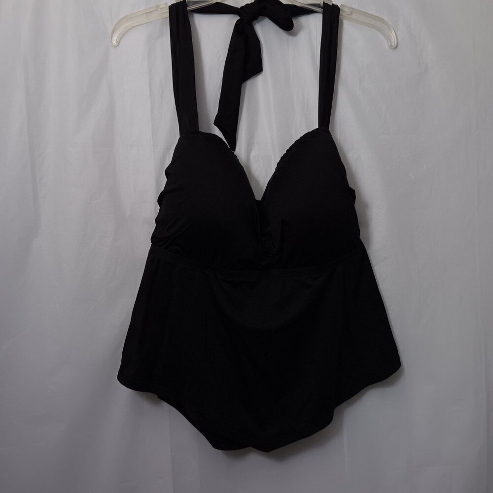 MYNAH WOMEN'S HALTER TANKINI SWIM TOP - Picture 9 of 9